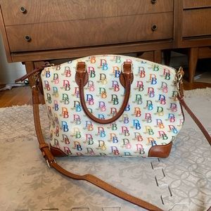 Dooney & Bourke Rainbow Logo purse